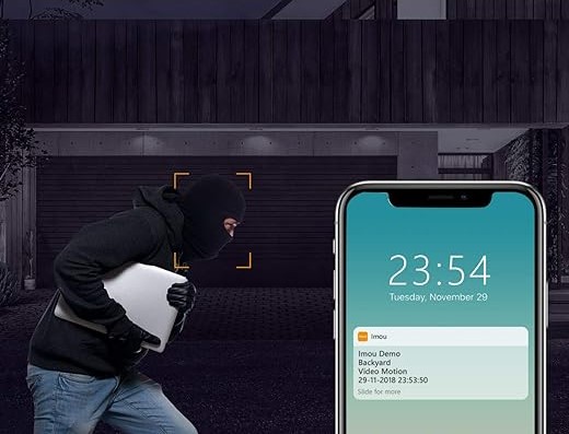 قابلیت تشخیص انسان دوربین مداربسته تحت شبکه بی سیم آیمو مدل IPC-F22P